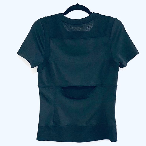adidas by Stella McCartney Women's Black Perf Run Tee Top CLIMALITE Size M - Picture 8 of 8
